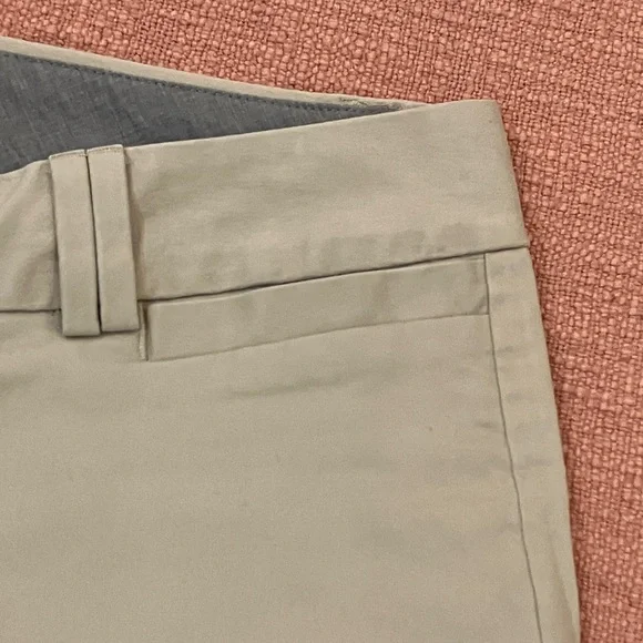 Banana Republic size 2 W31L30.75 rise 8 light beige / natural wm’s pant Trousers - Picture 13 of 16